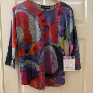 Claire Desjardins Print Design Top size XS/TP